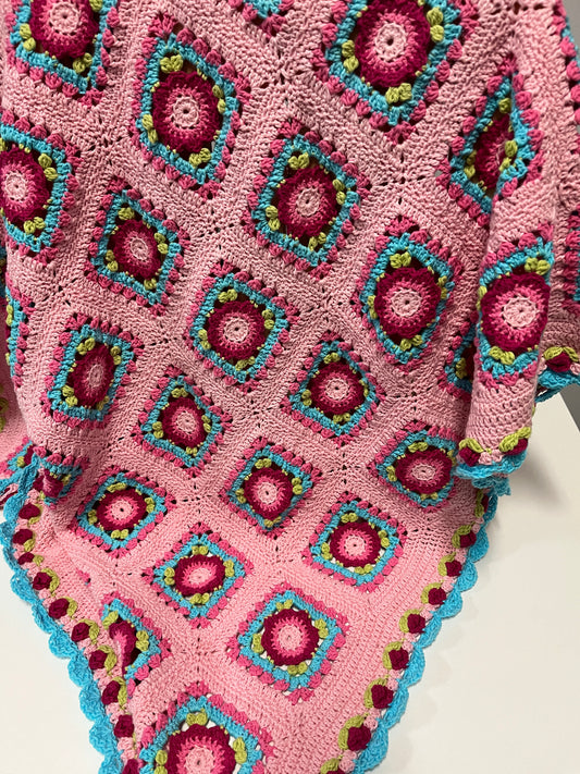 Lydia Handmade Crochet Baby Blanket