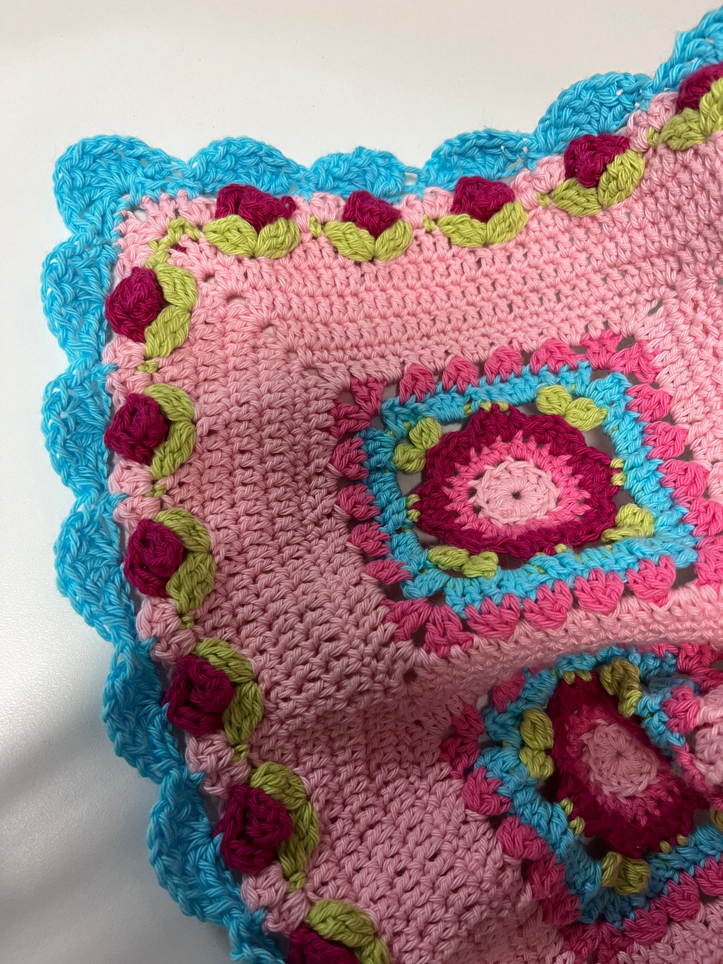 Lydia Handmade Crochet Baby Blanket