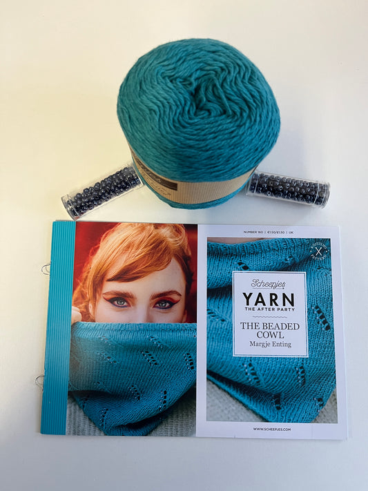 Yarn the After Party Beaded Cowl Knit Kit