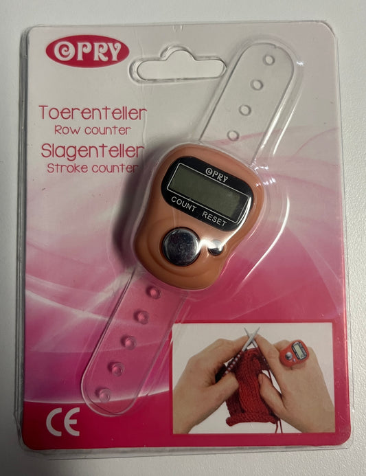 Opry Digital Row Counter Peach Colour