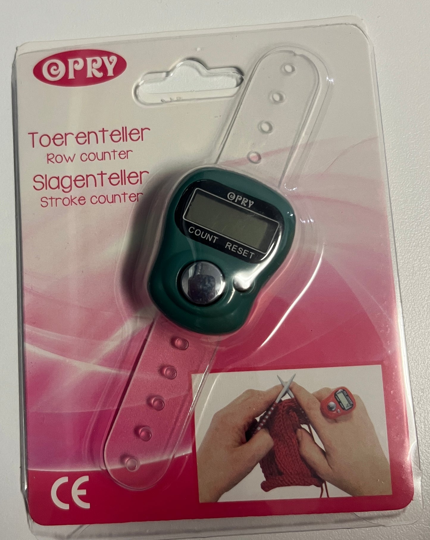 Opry Digital Row Counter Dark Green Colour