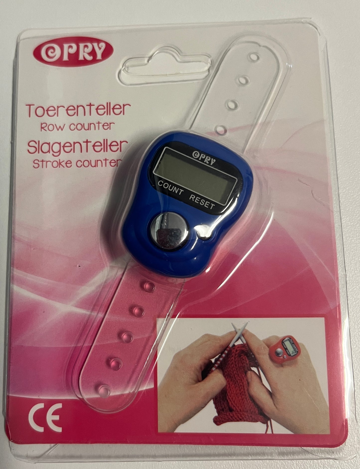 Opry Digital Row Counter Dark Blue Colour