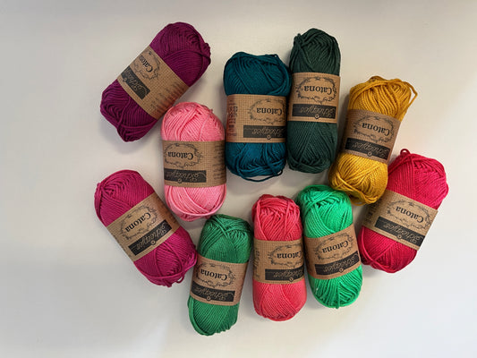 Catona 10 Ball (25g Each) Grab Bag Pack - Jewel Colour