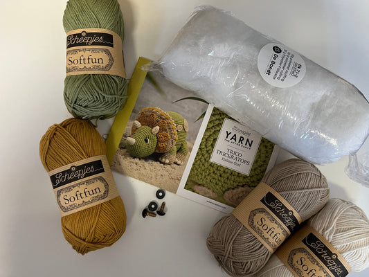 Yarn the After Party 105 Trico Triceratops Kit