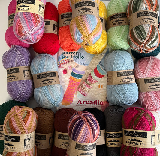 Ultimate Sock Kit - Arcadia Yarn