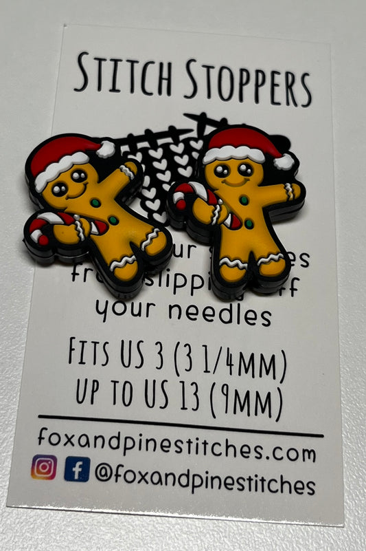 Christmas Gingerbread Stitch Stoppers