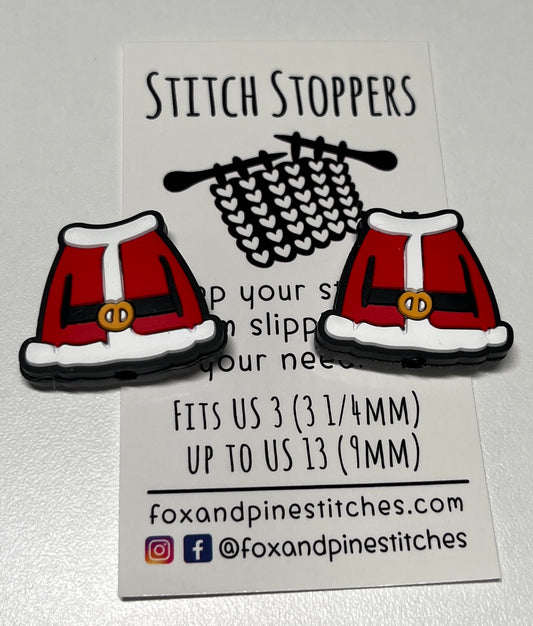 Santa Coat Stitch Stoppers