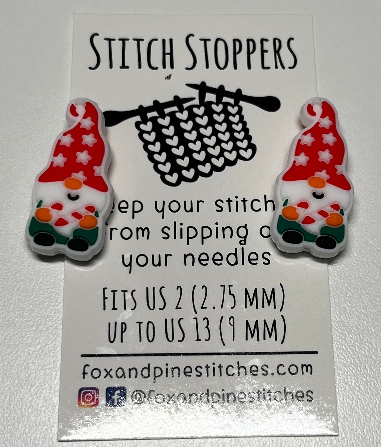 Christmas Gnome Stitch Stoppers