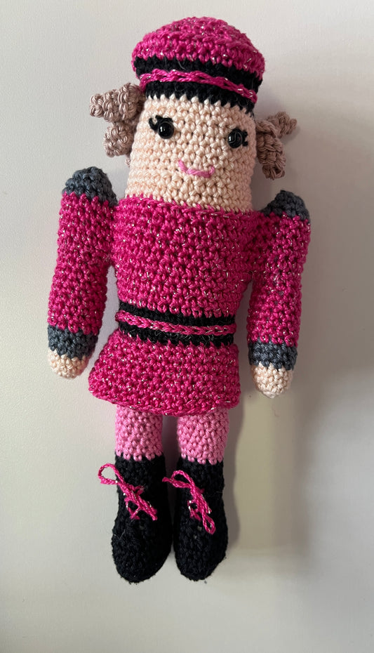 Handmade Pink Nutcracker