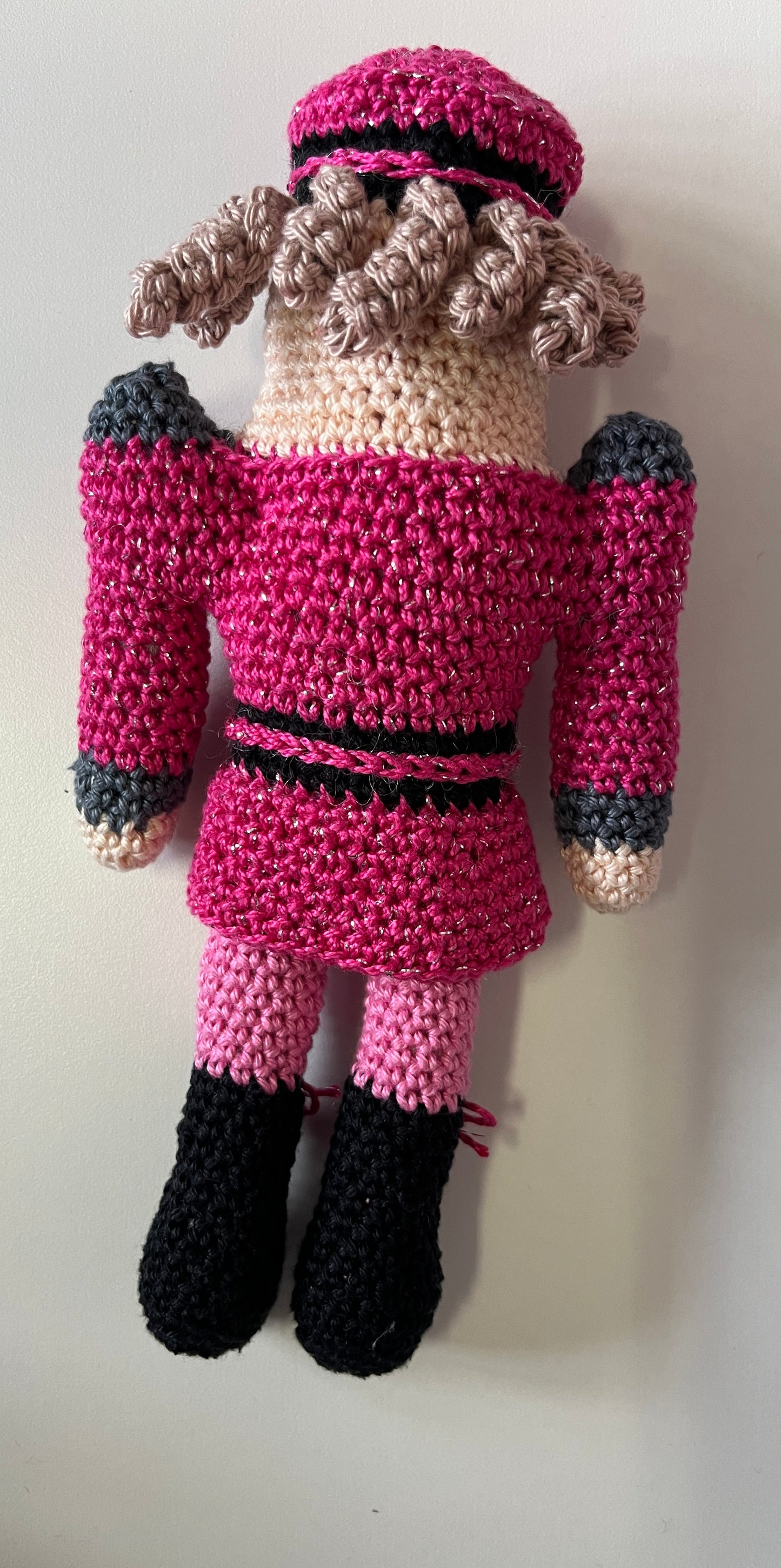 Handmade Pink Nutcracker