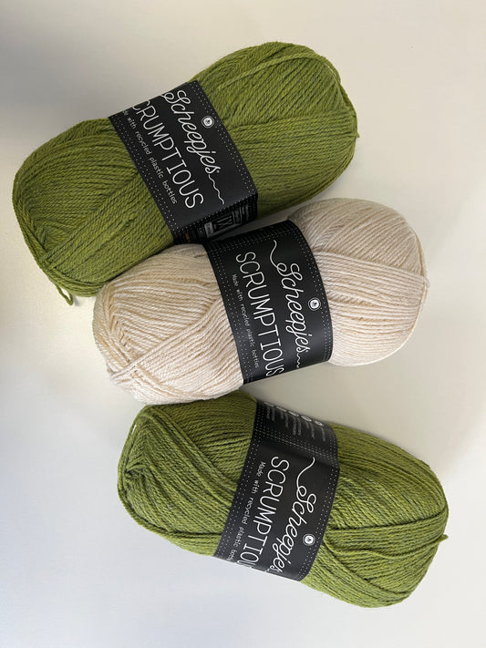 Botanical Brioche MAL Scrumptious Scarf Kit