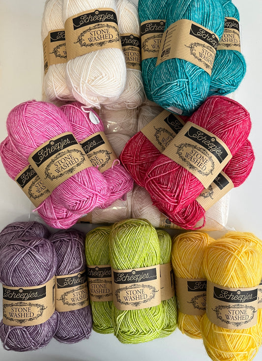 Ubuntu Stone Washed Crochet Kit