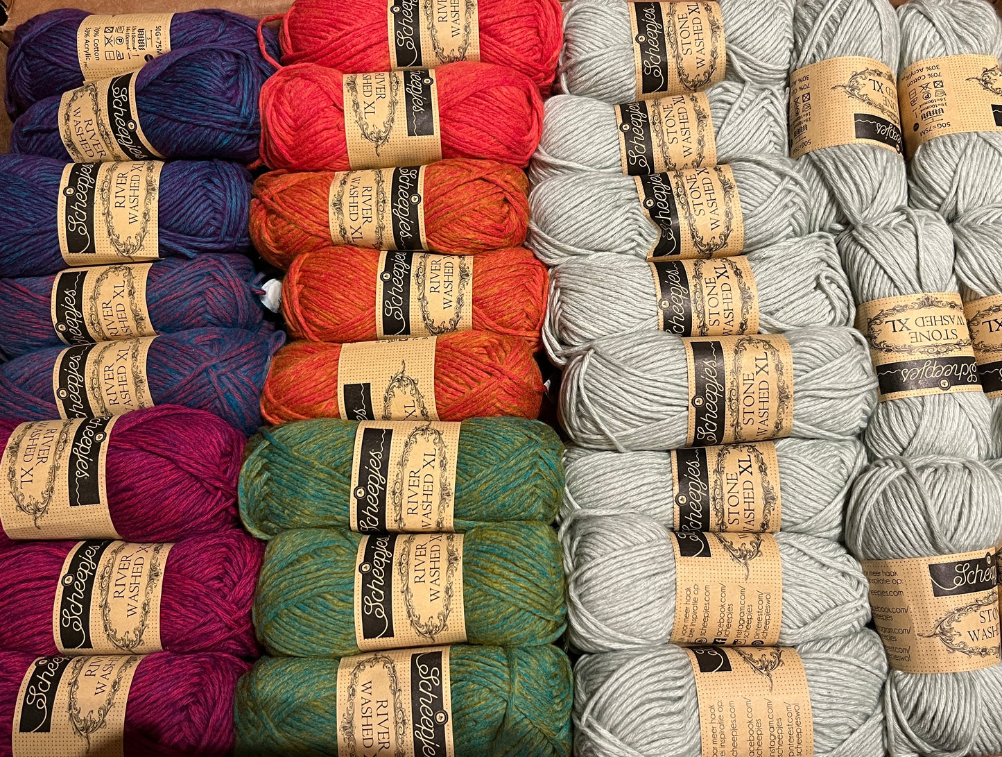 Ubuntu Stone Washed / River Washed XL Crochet Kit