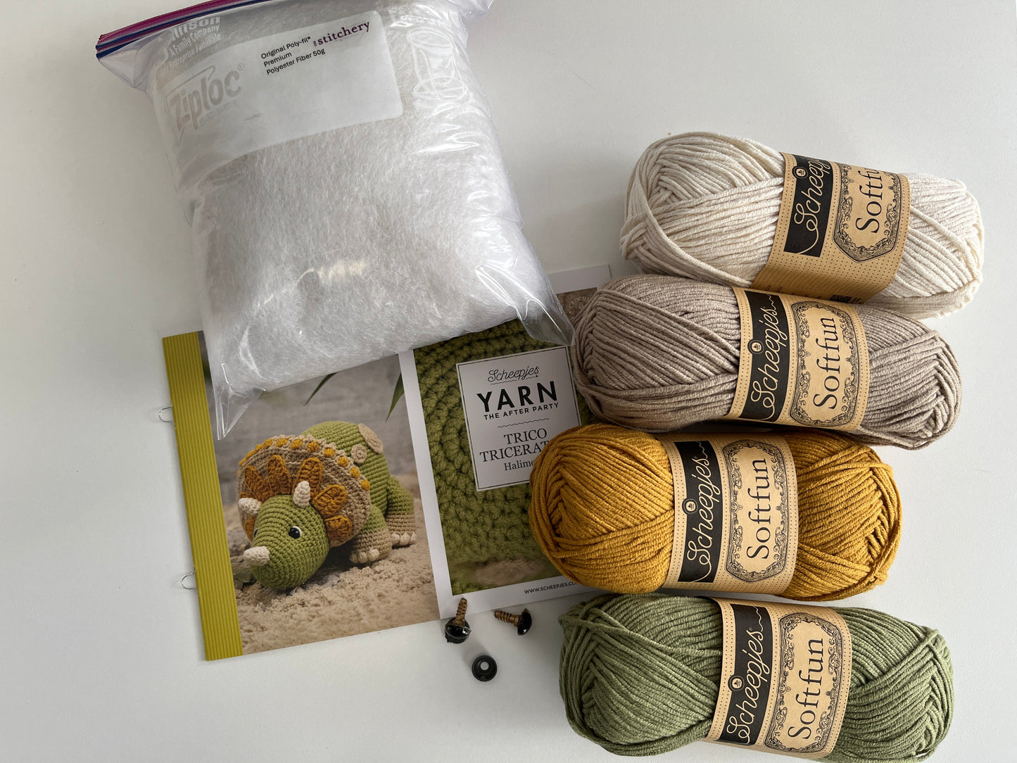 Yarn the After Party 105 Trico Triceratops Kit