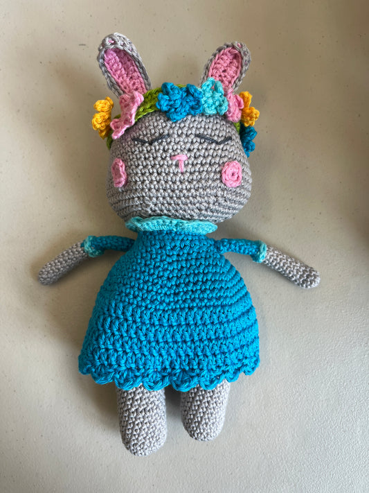 Handmade Grey Sunny the Bunny