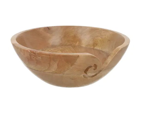 Yarn Bowl Mango Wood