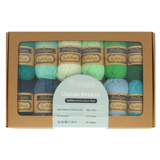 Softfun Mini Colour Pack Ocean Breeze