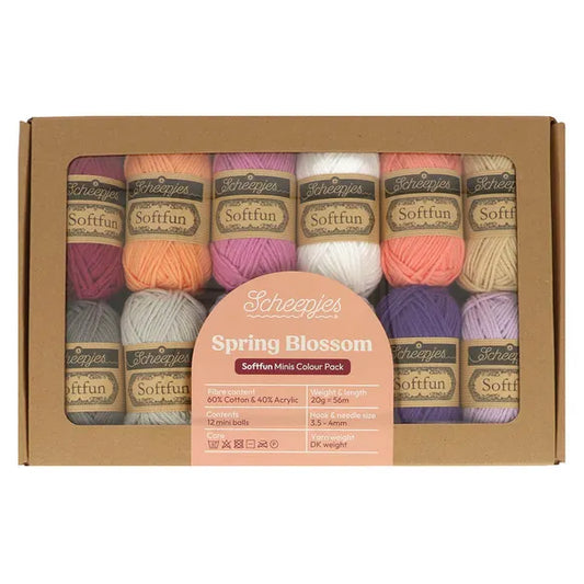 Softfun Mini Colour Pack Spring Blossom