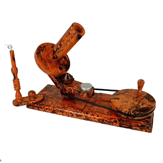 Ball Winder with Table Clamp Tiger Beech Wood