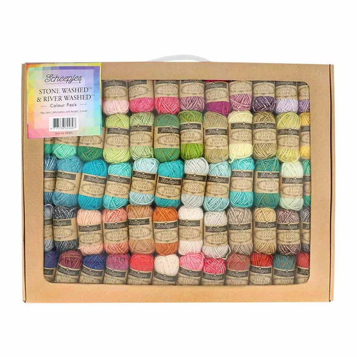 Stone Washed and River Washed Colour Pack 58x10g