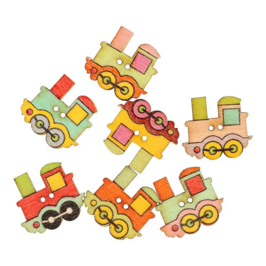 Locomotive Button Assorted