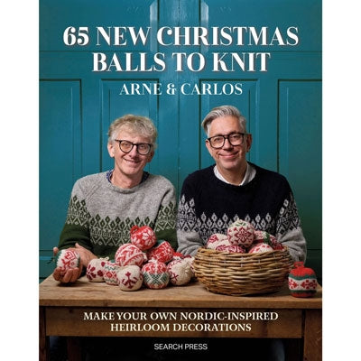 65 New Christmas Balls to Knit Pattern Book