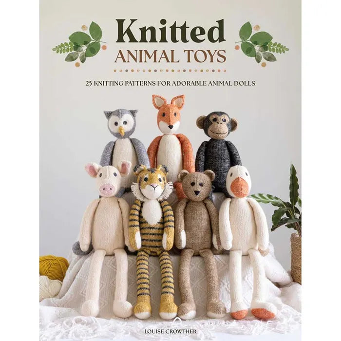 Knitted Animal Toys Pattern Book by Louise Crowther