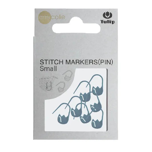 Blue Tulip Stitch Markers (Small)
