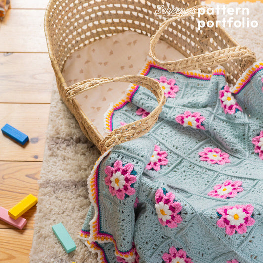 Botanic Bliss Crochet Blanket Kit