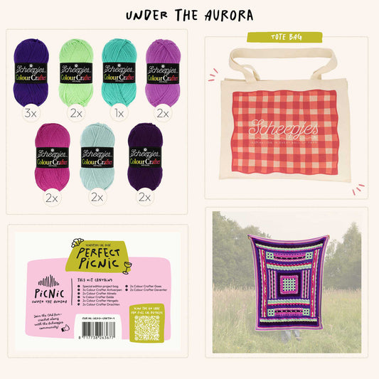 Perfect Picnic CAL - Picnic Under the Aurora Colour Crafter