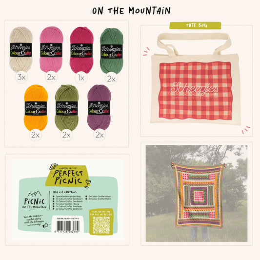 Perfect Picnic CAL - Picnic on the Mountain Colour Crafter