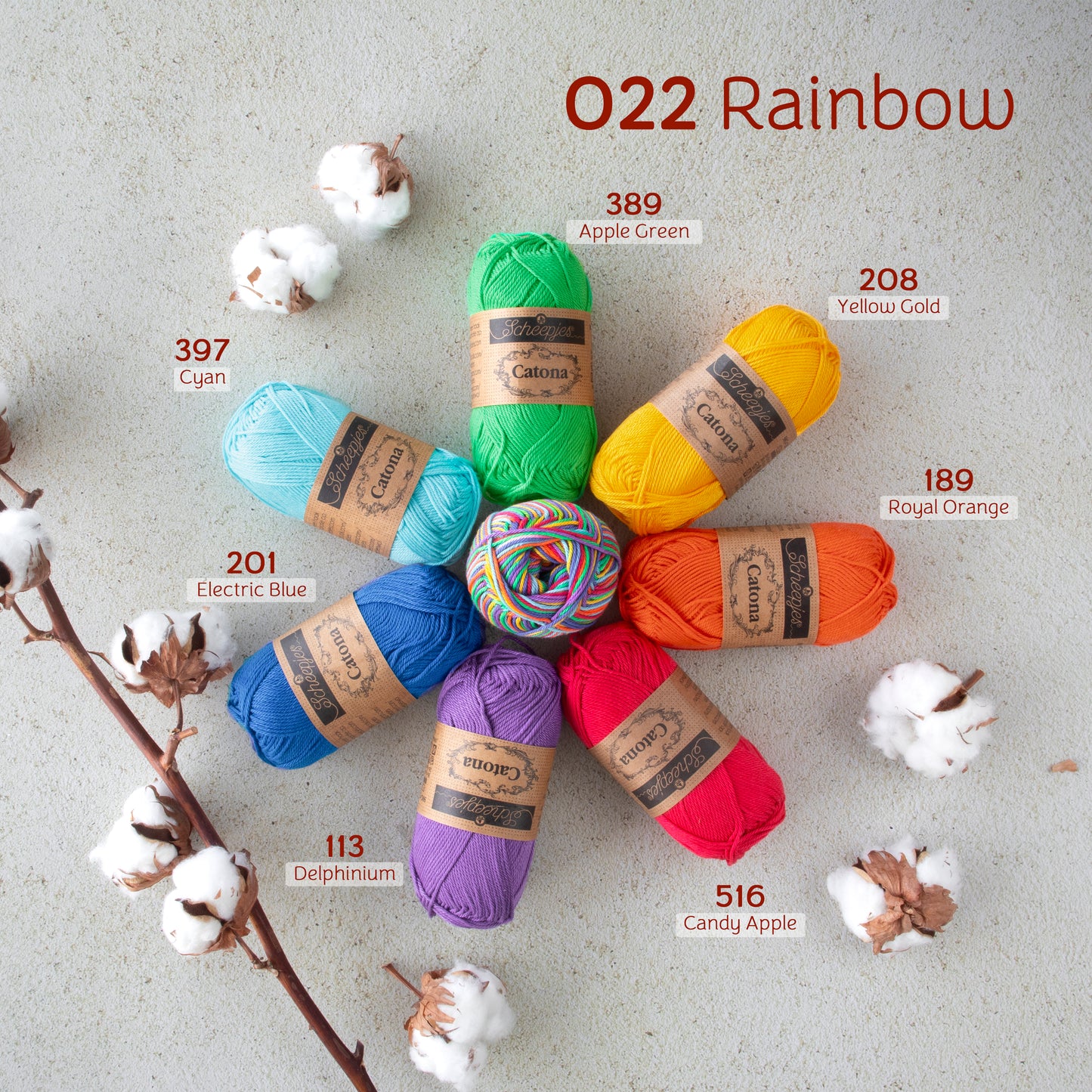 Catona Chroma 022 Rainbow