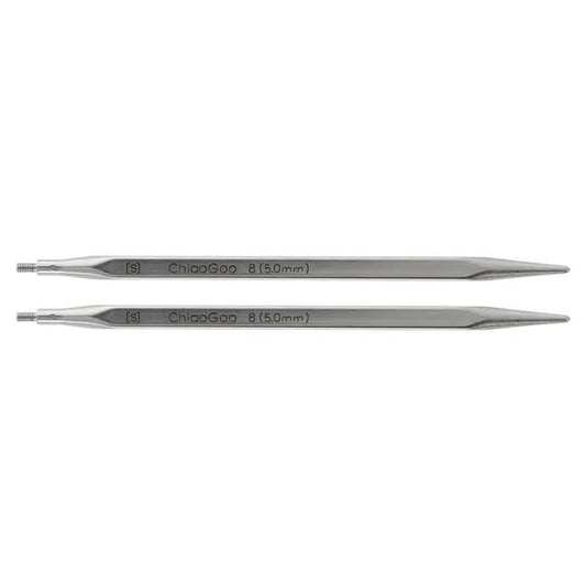 ChiaoGoo QUADS Lace Interchangeable needle tips 13cm 5.0mm