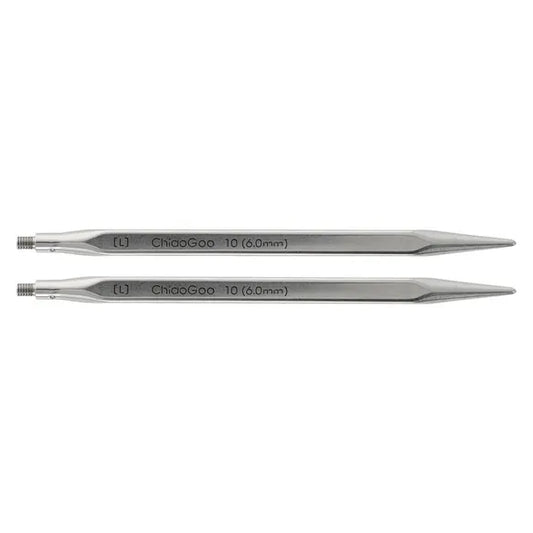 ChiaoGoo QUADS Lace Interchangeable needle tips 13cm 6.0mm