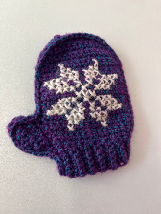Handmade Mitten Ornament