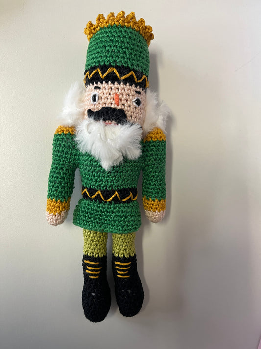 Handmade Green Nutcracker