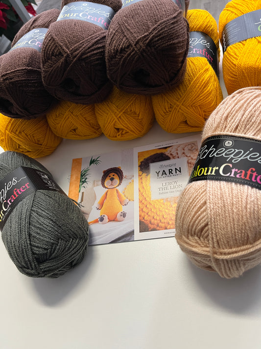 Yarn the After Party Leroy the Lion Kit