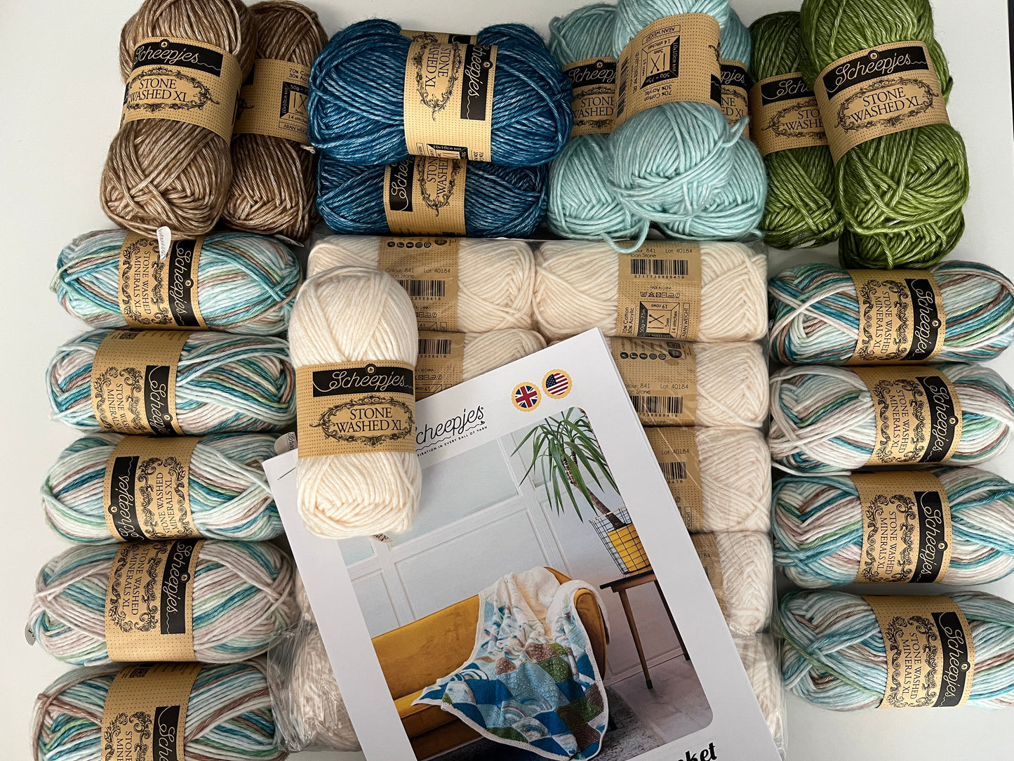 Mountain Clouds Blanket Kit (Stone Washed XL)