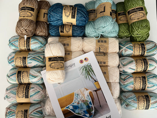Mountain Clouds Blanket Kit (Stone Washed XL)