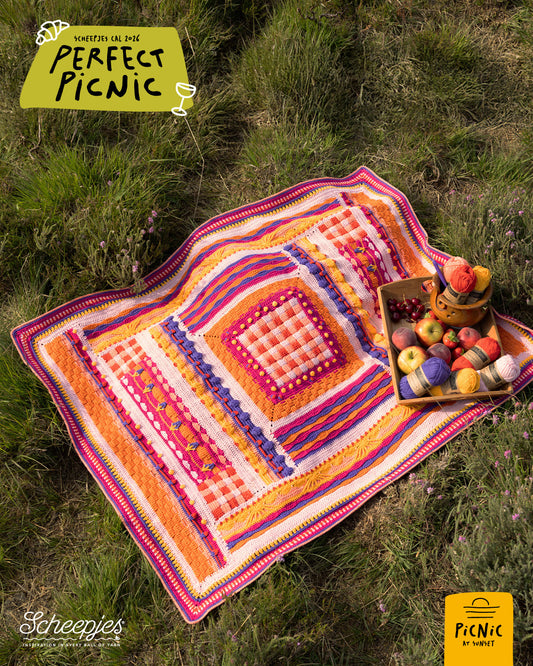 Perfect Picnic CAL - Picnic at Sunset Cotton Create DK