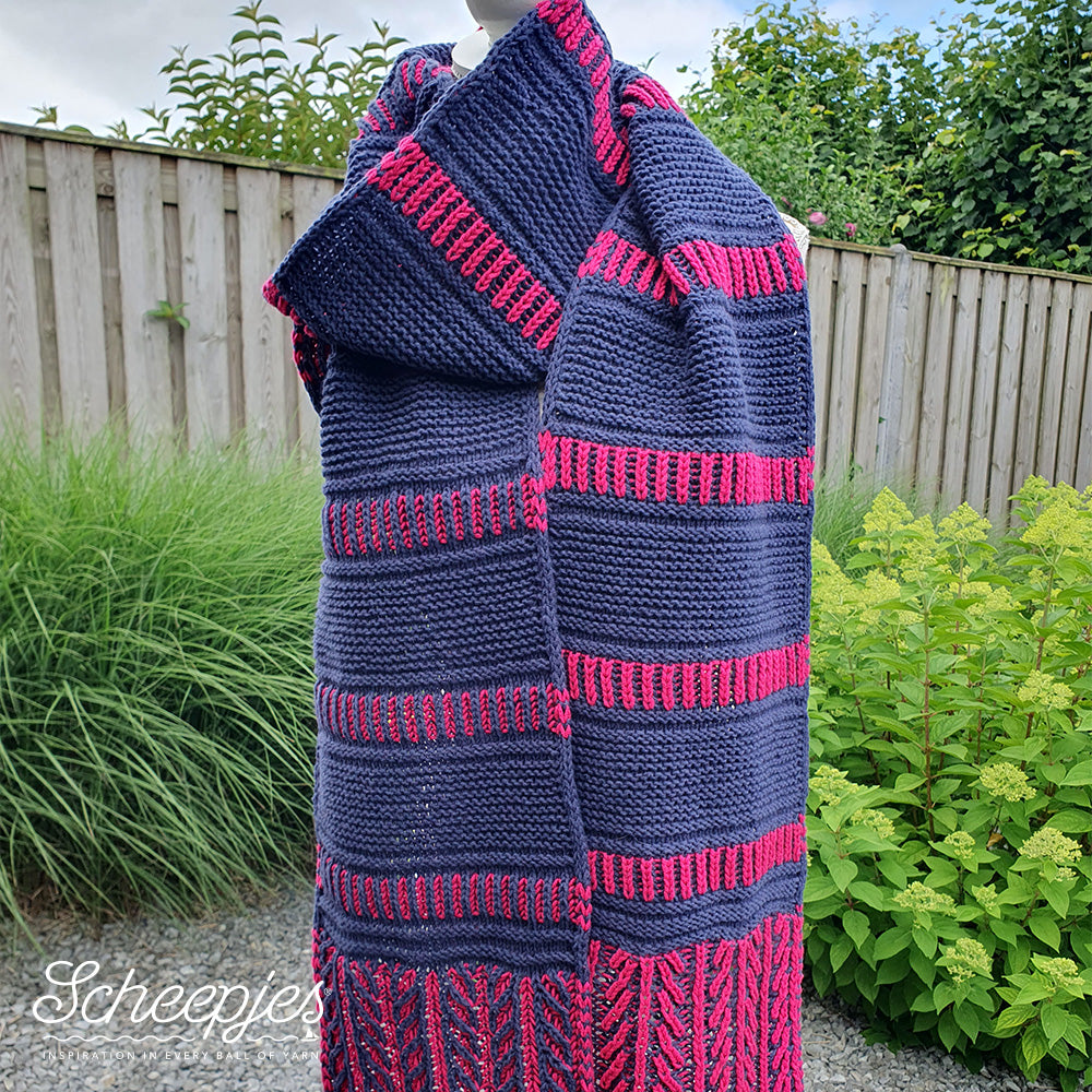 Botanical Brioche MAL Softfun Scarf Kit