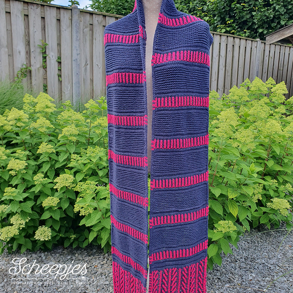 Botanical Brioche MAL Softfun Scarf Kit