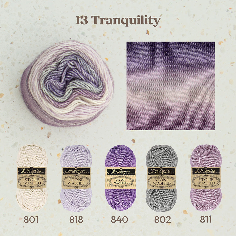 Stone Washed Flow 13 Tranquility