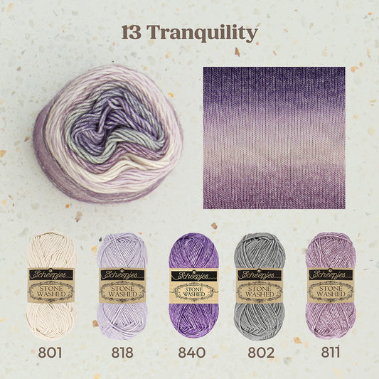 Stone Washed Flow 13 Tranquility