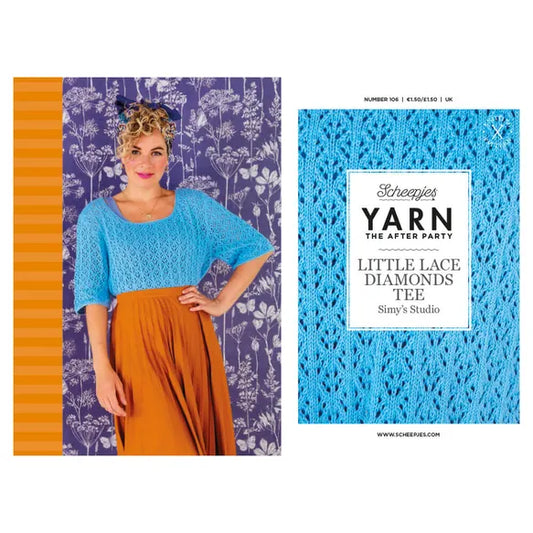 Yarn the After Party 106 Little Lace Diamonds Tee Pattern