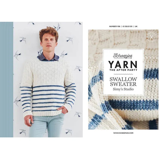 Yarn the After Party 108 Swallow Sweater Pattern