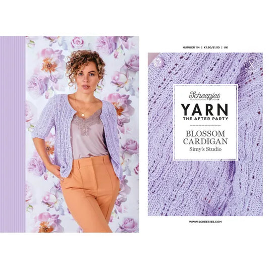 Yarn the After Party 114 Blossom Cardigan Pattern