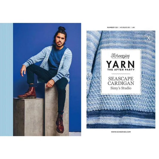 Yarn the After Party 120 Seascape Cardigan Pattern