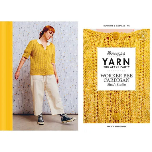 Yarn the After Party 121 Worker Bee Cardigan Pattern