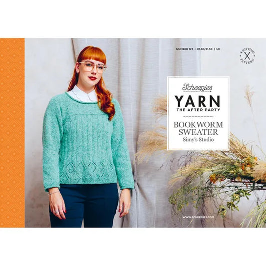 Yarn the After Party 123 Bookworm Sweater Pattern